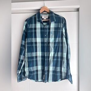 Original Penguin Blue Casual Button Down Shirt